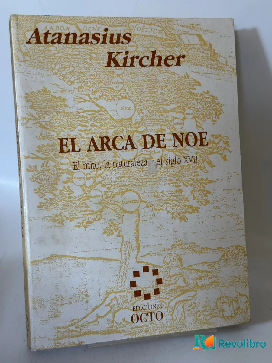 Portada de El Arca de Noe de Atanasius Kircher, libro de segunda mano