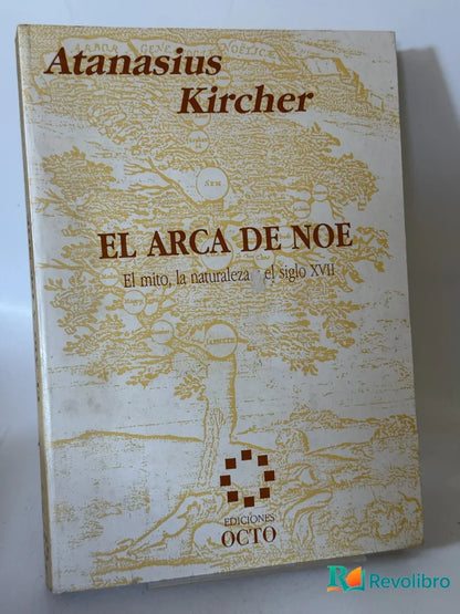 Portada de El Arca de Noe de Atanasius Kircher, libro de segunda mano
