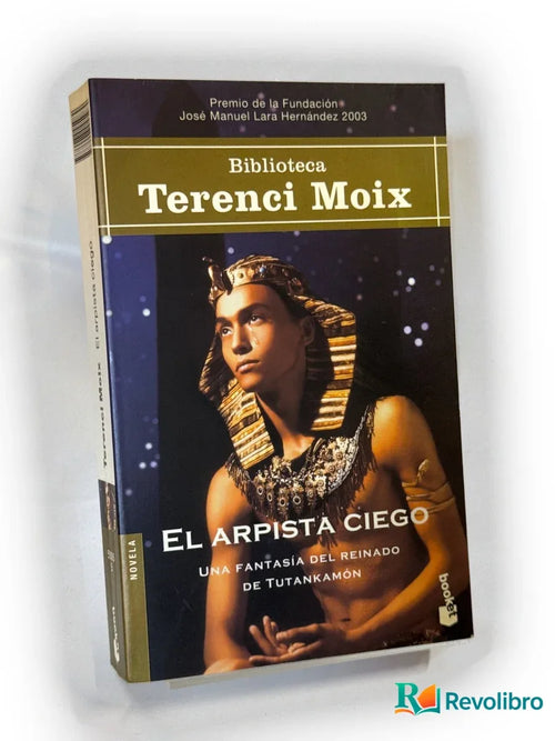 Portada de El arpista ciego de Terenci Moix, libro de segunda mano