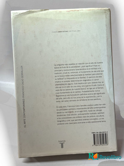 Foto 2 de El arte contemporáneo de Francisco Calvo Serraller, libro de segunda mano
