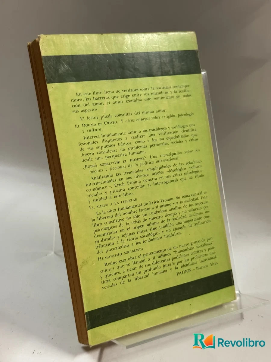 Foto 2 de El Arte de Amar de Erich Fromm, libro de segunda mano