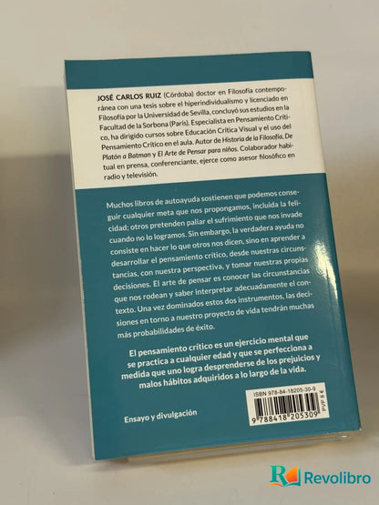 Foto 2 de El Arte de Pensar de José Carlos Ruiz, libro de segunda mano