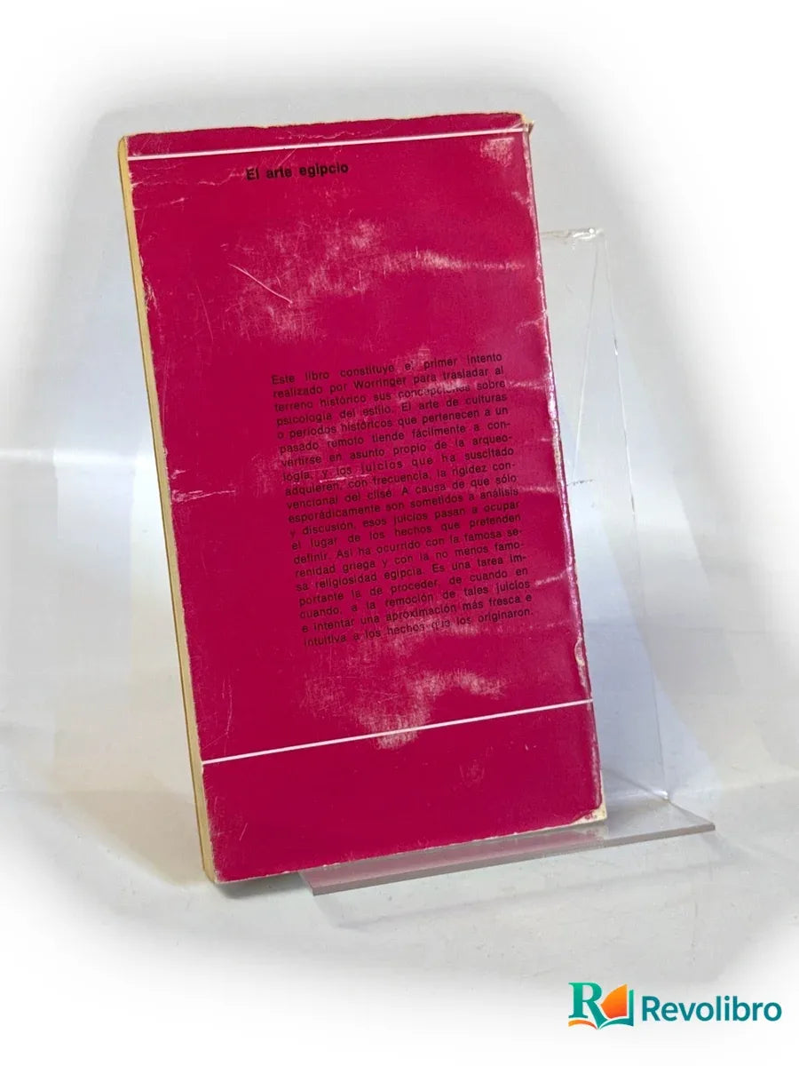 Foto 2 de El arte egipcio de Wilhelm Worringer, libro de segunda mano