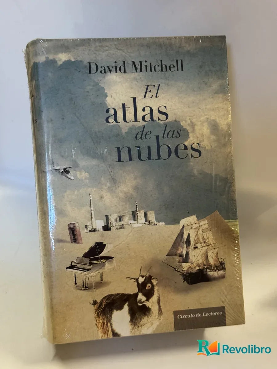 Portada de El atlas de las nubes de David Mitchell, libro de segunda mano