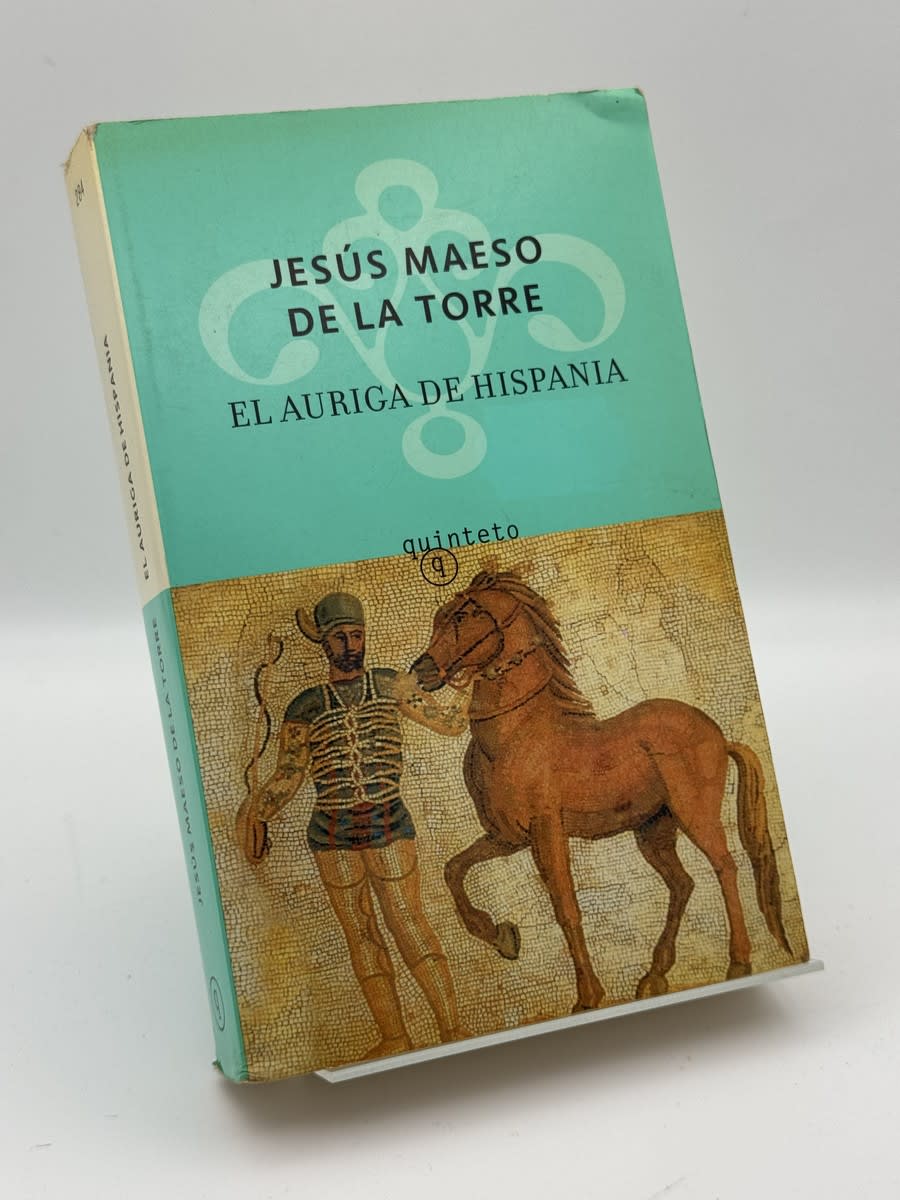 Portada de El Auriga de Hispania de Jesús Maeso de la Torre, libro de segunda mano