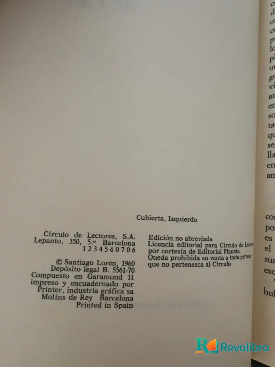 Foto 2 de El baile de pan - 1ª edición de Santiago Lorén, libro de segunda mano
