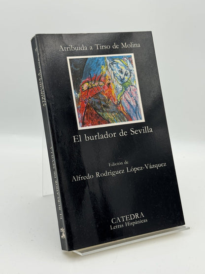 Portada de El burlador de Sevilla y convidado de piedra de Tirso de Molina, libro de segunda mano