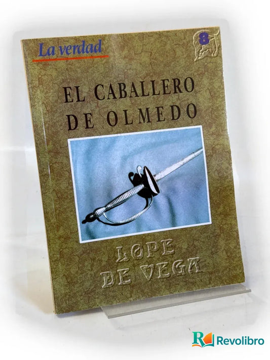 Portada de El caballero de Olmedo de Lope de Vega, libro de segunda mano