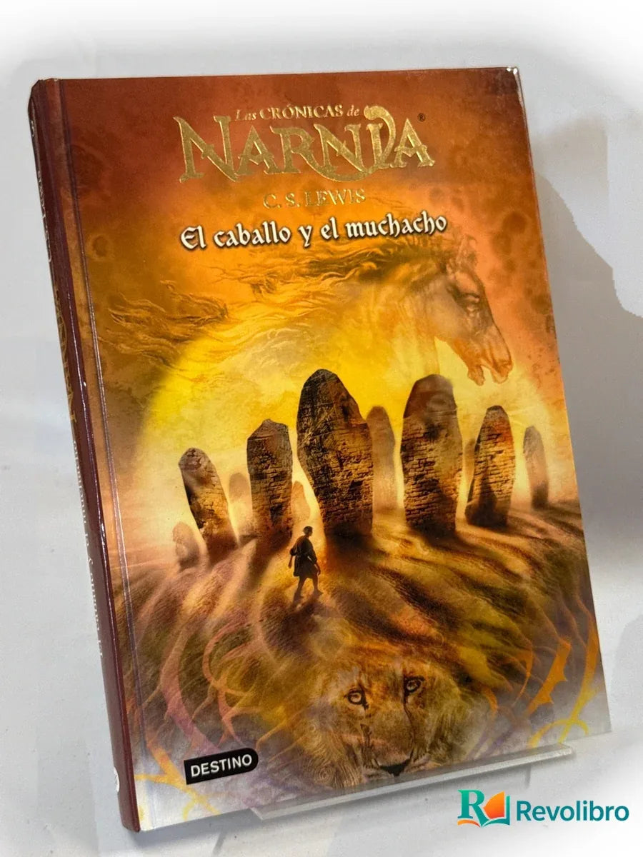 Portada de El caballo y el muchacho de C. S. Lewis, libro de segunda mano