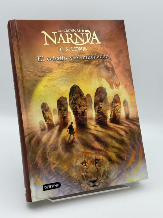 Portada de El caballo y el muchacho de C. S. Lewis, libro de segunda mano
