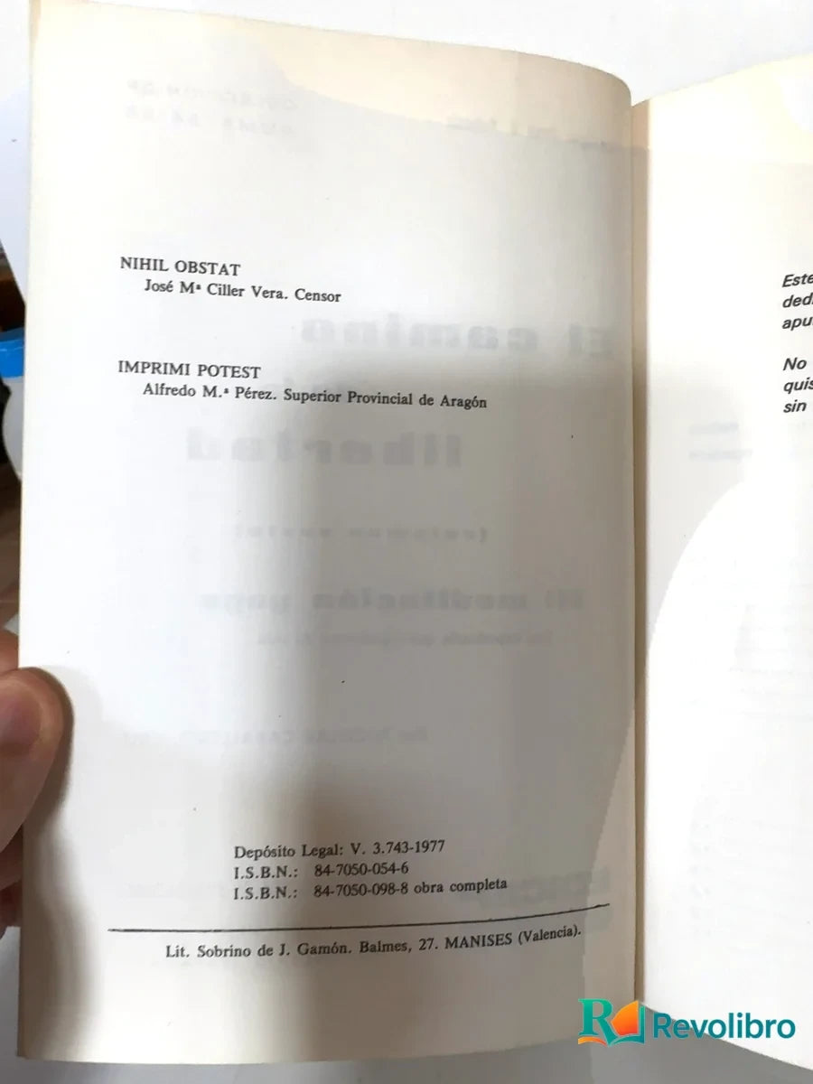 Foto 3 de El camino de la libertad de Nicolas Caballero, libro de segunda mano