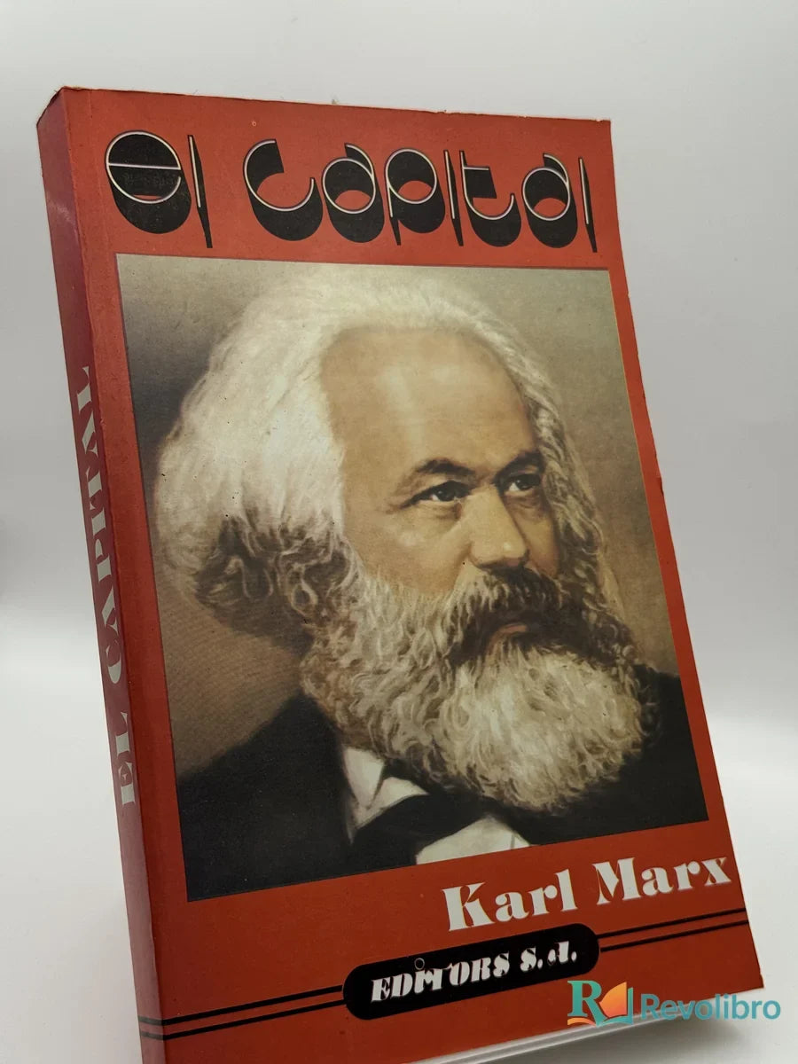 Portada de El Capital de Karl Marx, libro de segunda mano