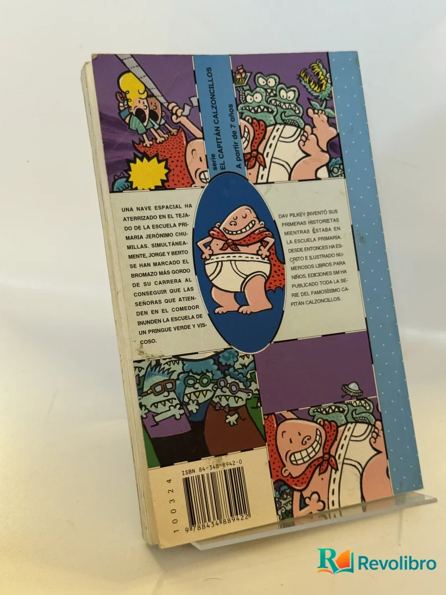 Foto 2 de El capitán Calzoncillos y la invasión de los pérfidos tiparracos del espacio de Dav Pilkey, libro de segunda mano