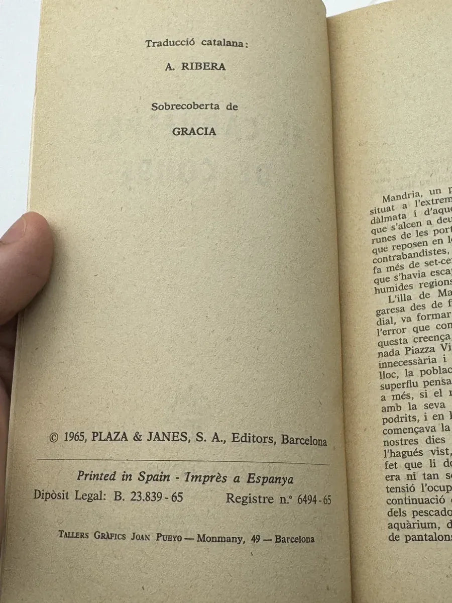 Foto 2 de EL CAPVESPRE DE COURE de Lajos Zilahy, libro de segunda mano