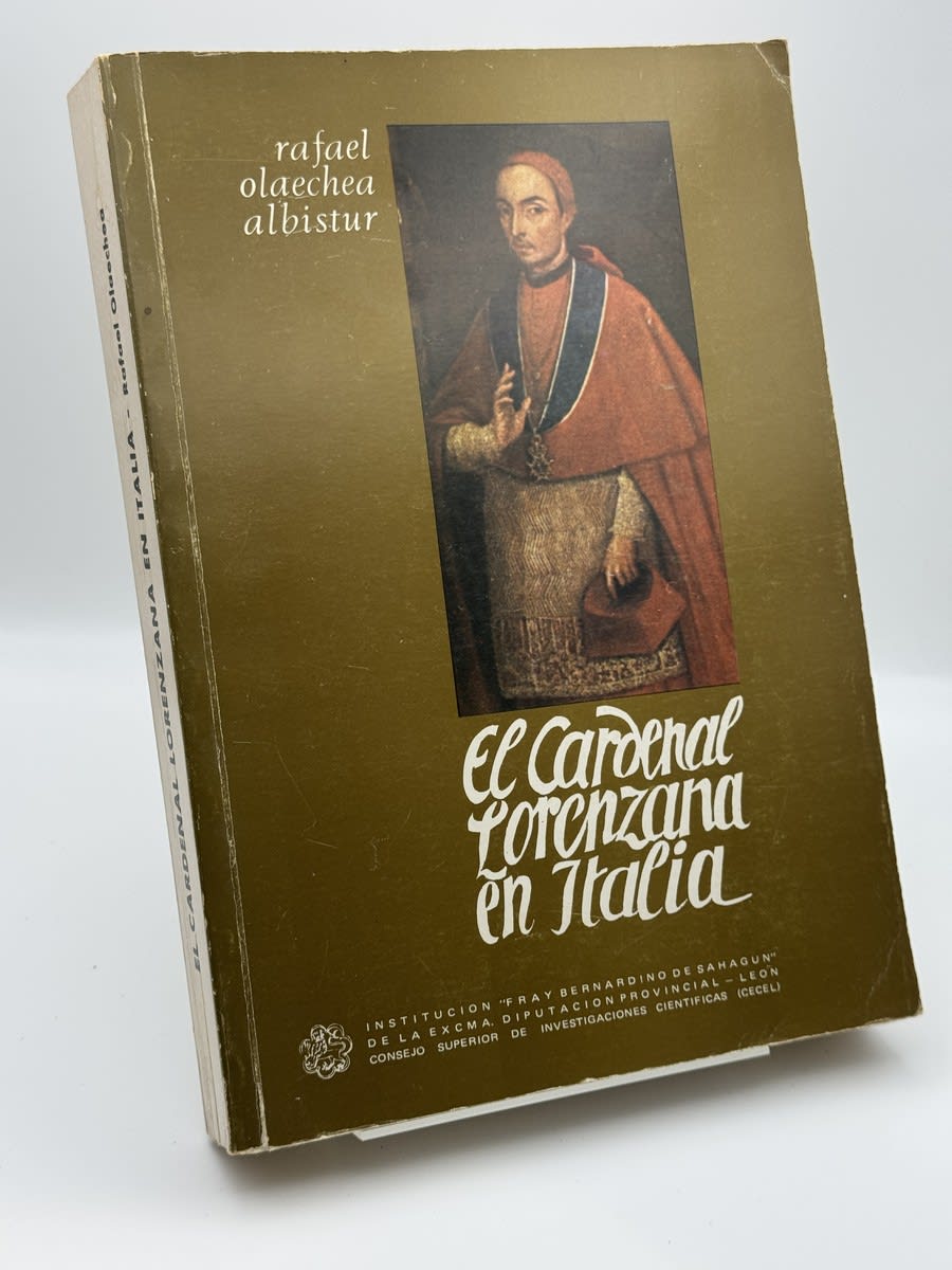 El Cardenal Lorenzana en Italia - Rafael Olaechea - Portada
