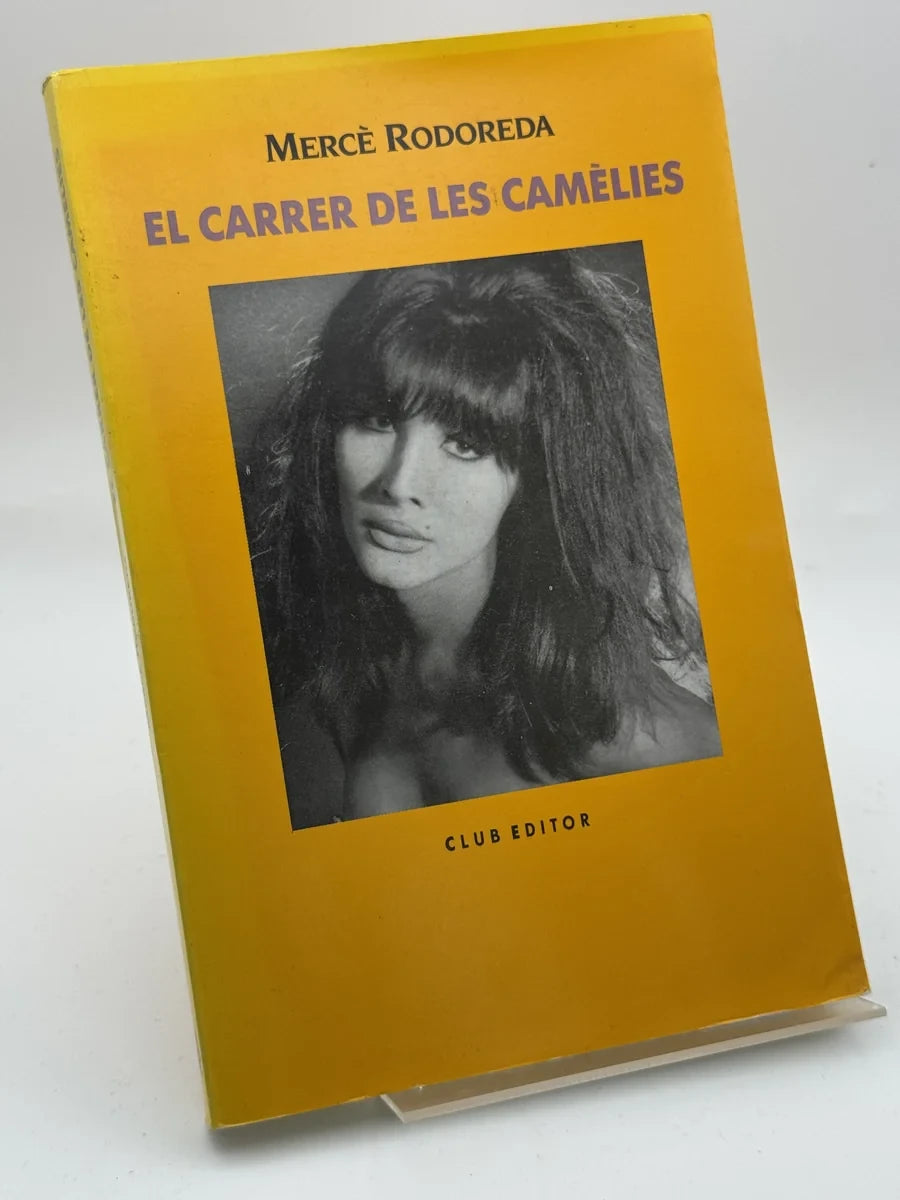 Portada de El carrer de les camèlies de Mercè Rodoreda, libro de segunda mano