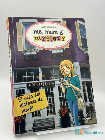 Portada de El caso del elefante de marfil de Lucia Vaccarino, libro de segunda mano