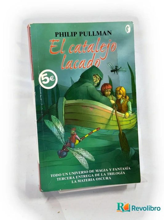 Portada de El catalejo lacado de Philip Pullman, libro de segunda mano