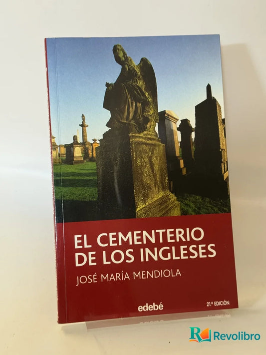 Portada de El Cementerio de los Ingleses de José María Mendiola, libro de segunda mano