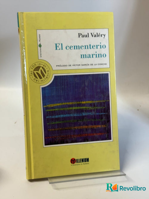 Portada de El cementerio marino de Paul Valéry, libro de segunda mano