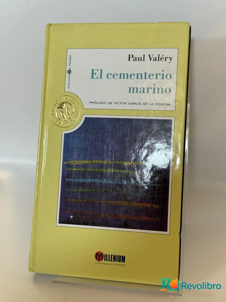Portada de El cementerio marino de Paul Valéry, libro de segunda mano