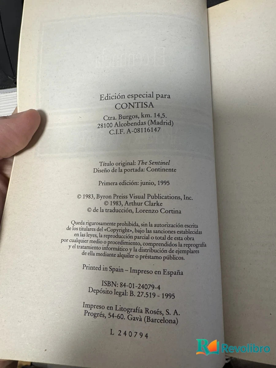 Foto 2 de El centinela de Arthur C. Clarke, libro de segunda mano