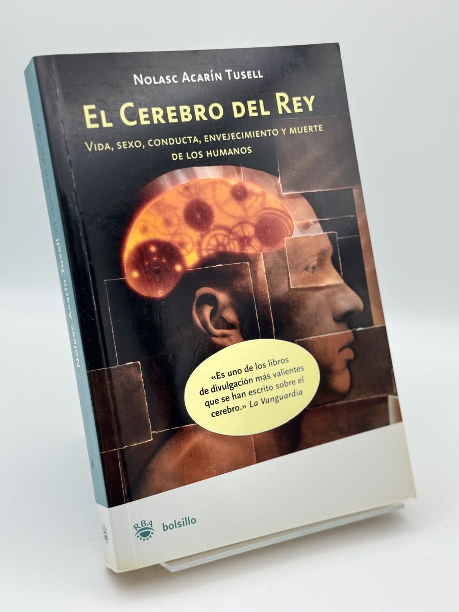 Portada de El Cerebro del rey de Nolasc Acarín, libro de segunda mano