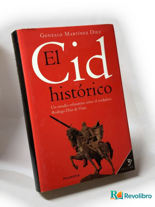 Portada de El Cid histórico de Gonzalo Martínez Díez, libro de segunda mano