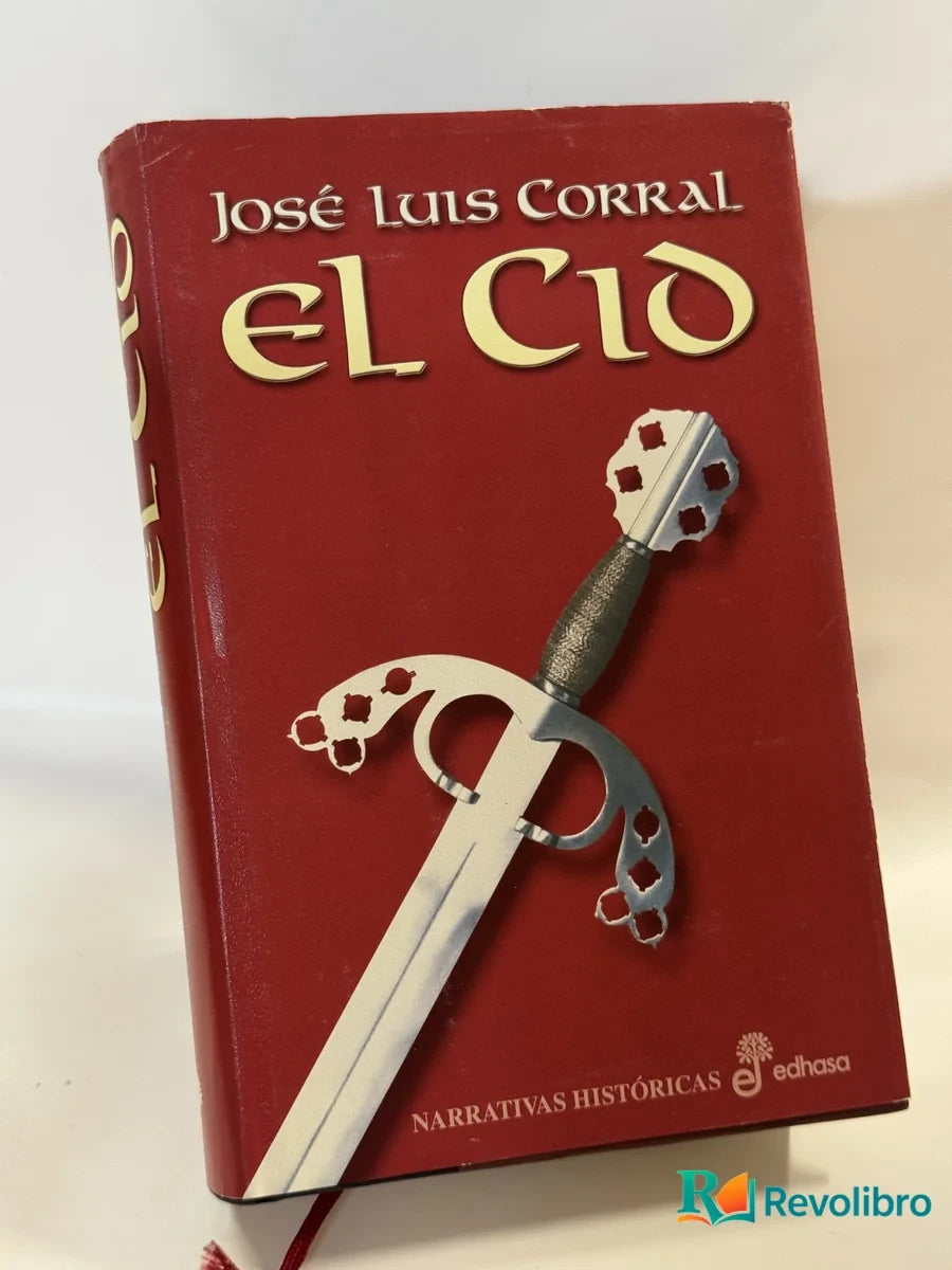 Portada de el Cid de José Luis Corral, libro de segunda mano