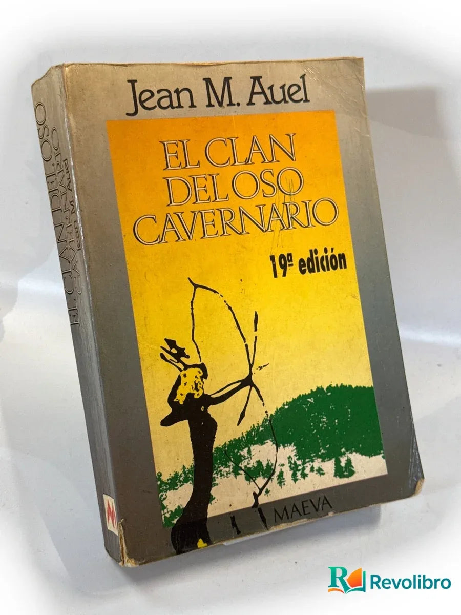 Portada de El clan del oso cavernario - 1ª edición de Jean M. Auel, libro de segunda mano