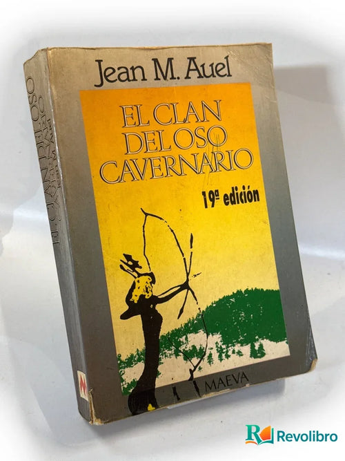 Portada de El clan del oso cavernario - 1ª edición de Jean M. Auel, libro de segunda mano