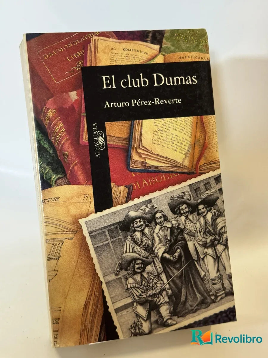 Portada de El club Dumas de Arturo Pérez-Reverte, libro de segunda mano