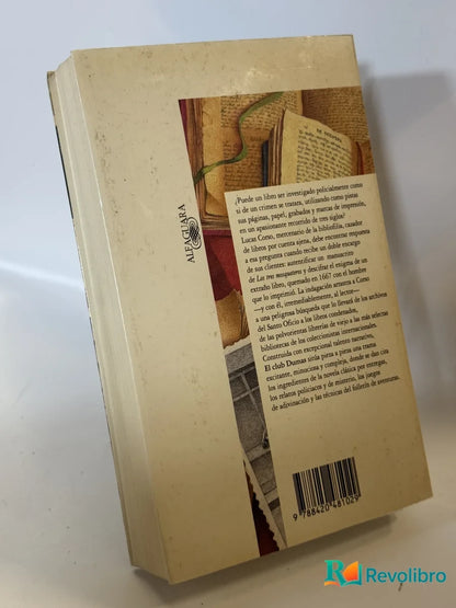 Foto 2 de El club Dumas de Arturo Pérez-Reverte, libro de segunda mano