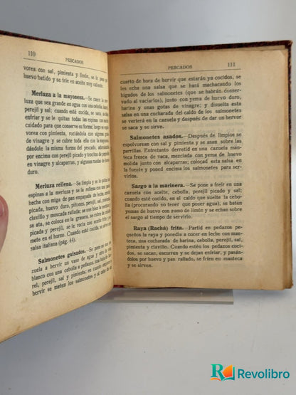 Foto 2 de EL COCINERO ESPAÑOL MANUAL DE COCINA ECONOMICA de R. M. B., libro de segunda mano