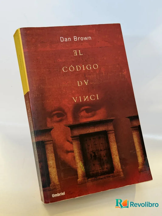 Portada de El código Da Vinci de Dan Brown, libro de segunda mano