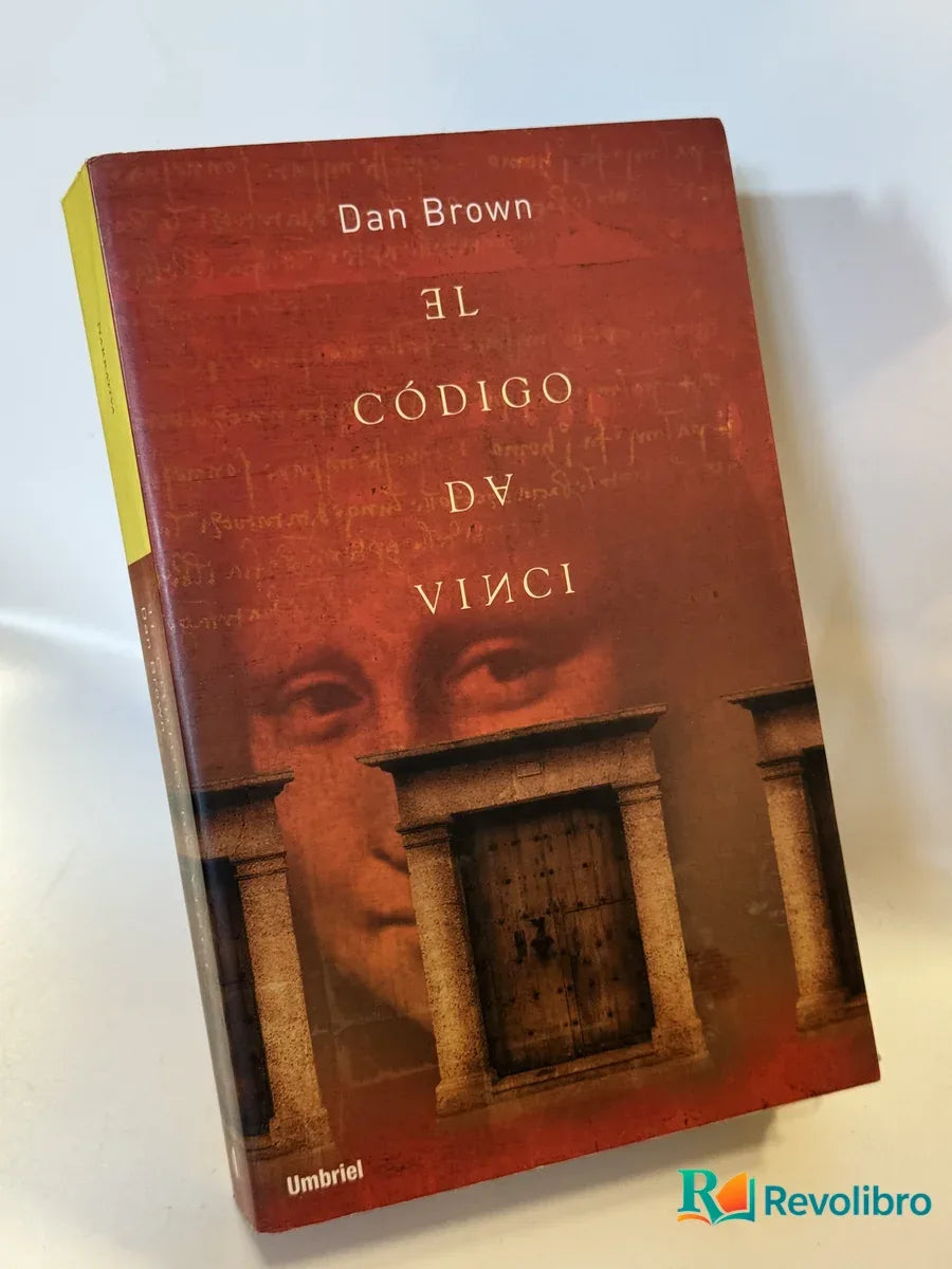 Portada de El código Da Vinci de Dan Brown, libro de segunda mano