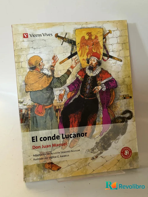 Portada de El conde Lucanor de Don Juan Manuel, libro de segunda mano