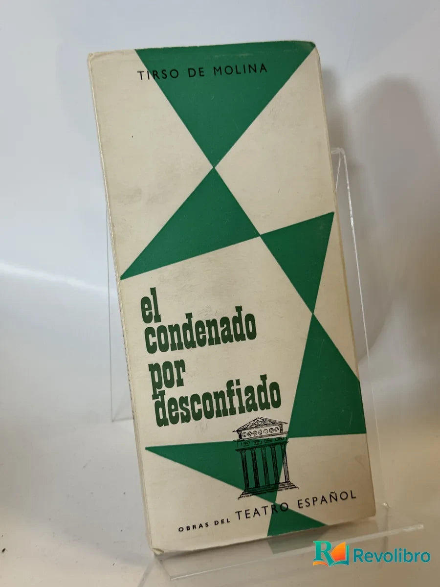 Portada de el condenado por desconfiado de Tirso de Molina, libro de segunda mano