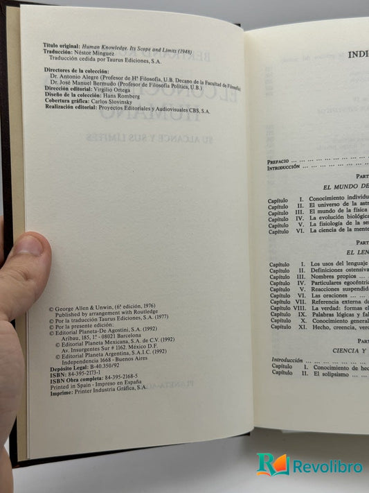 El conocimiento humano - Bertrand Russell - Imagen 2