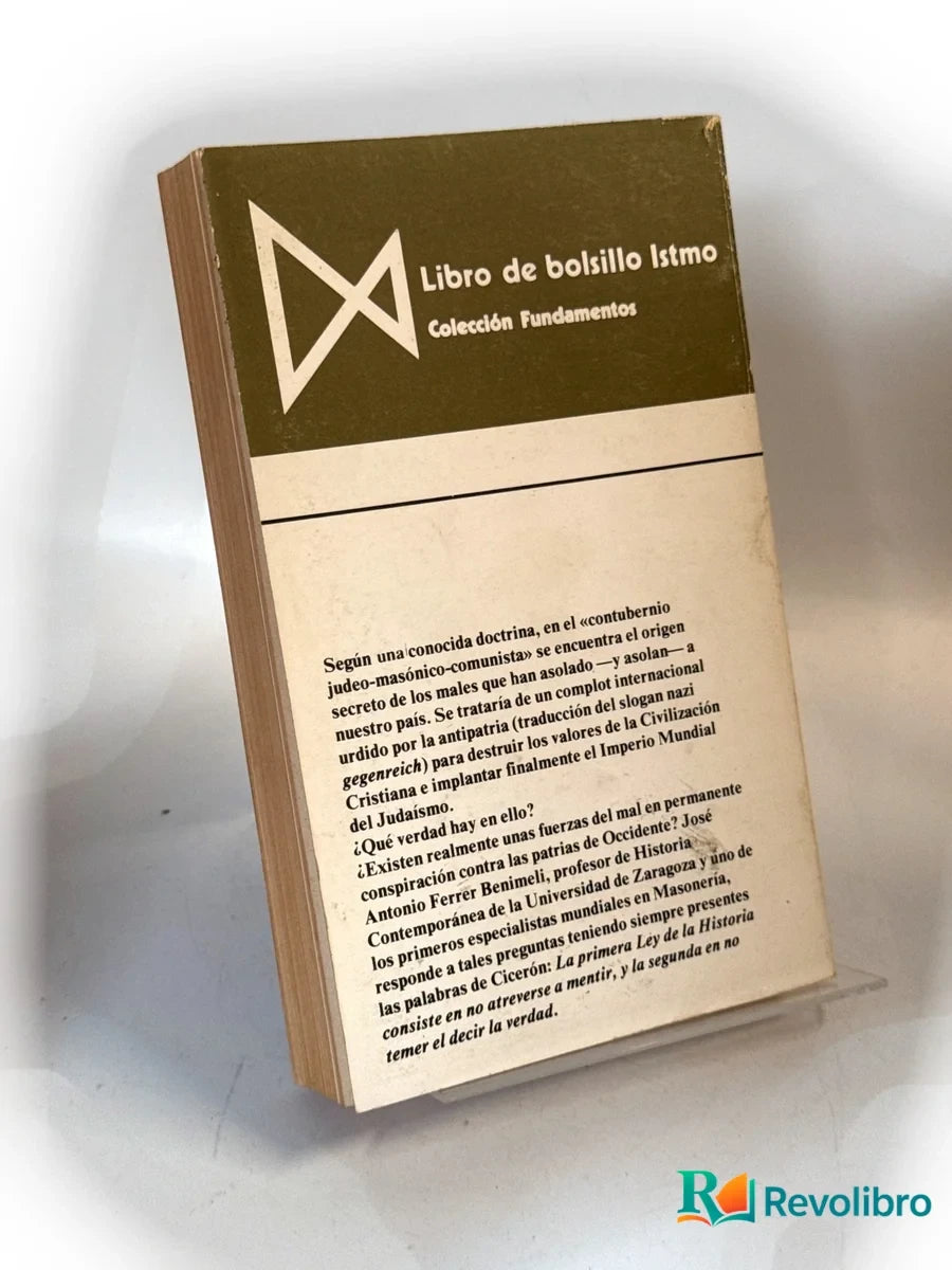Foto 2 de El contubernio judeo-masónico-comunista - 1ª edición de José Antonio Ferrer Benimeli, libro de segunda mano