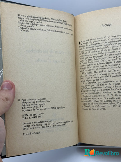 El corazón de las tinieblas/La soga al cuello - Joseph Conrad - Imagen 2