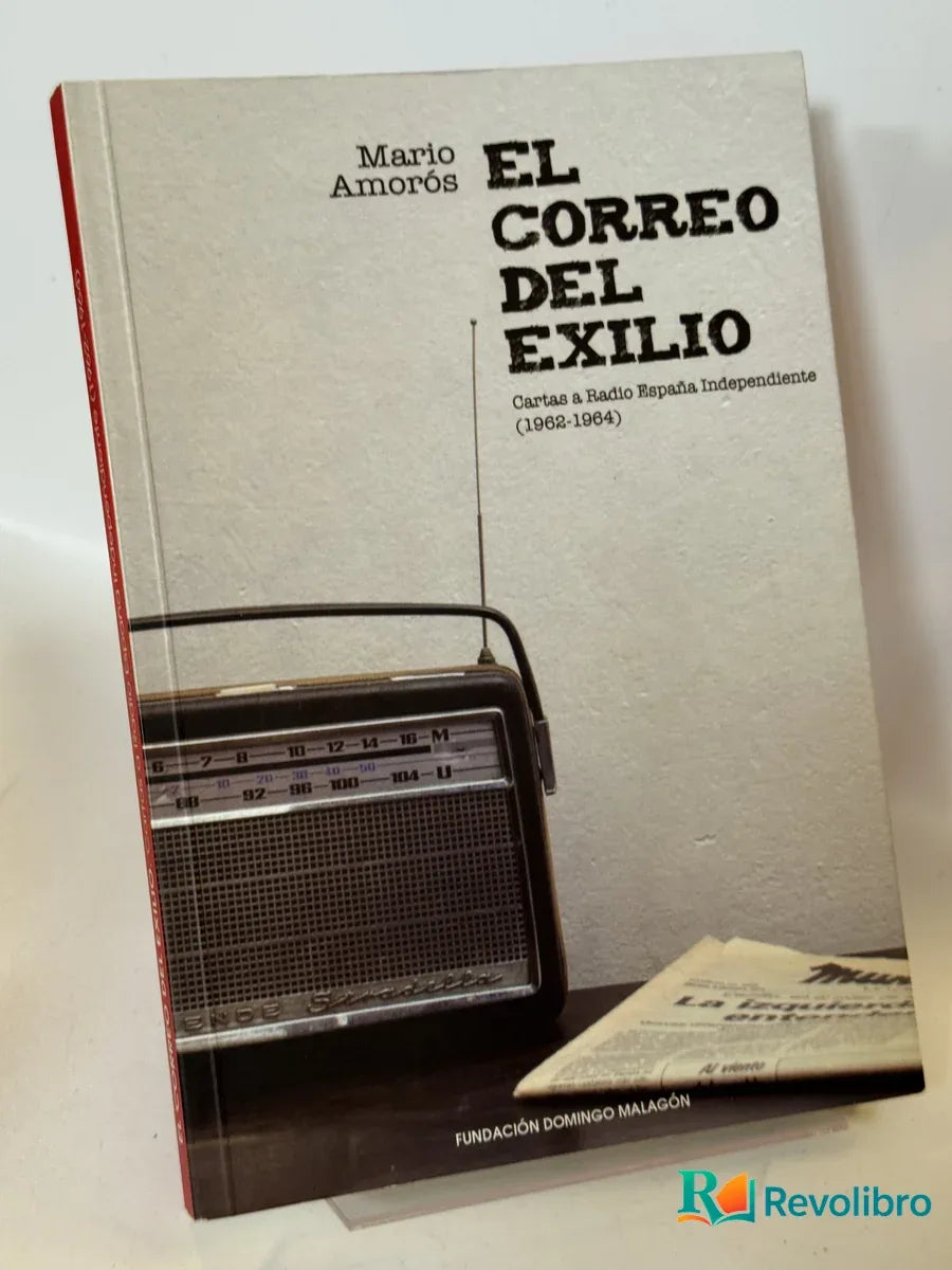 Portada de El Correo del Exilio de Mario Amorós, libro de segunda mano