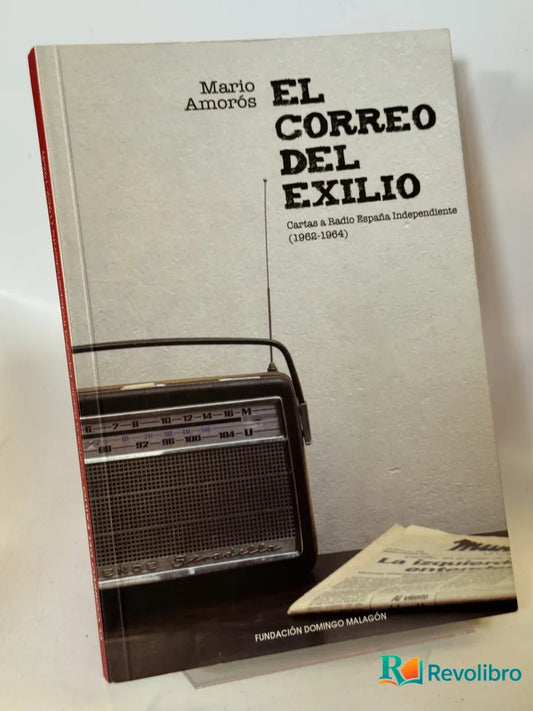 Portada de El Correo del Exilio de Mario Amorós, libro de segunda mano