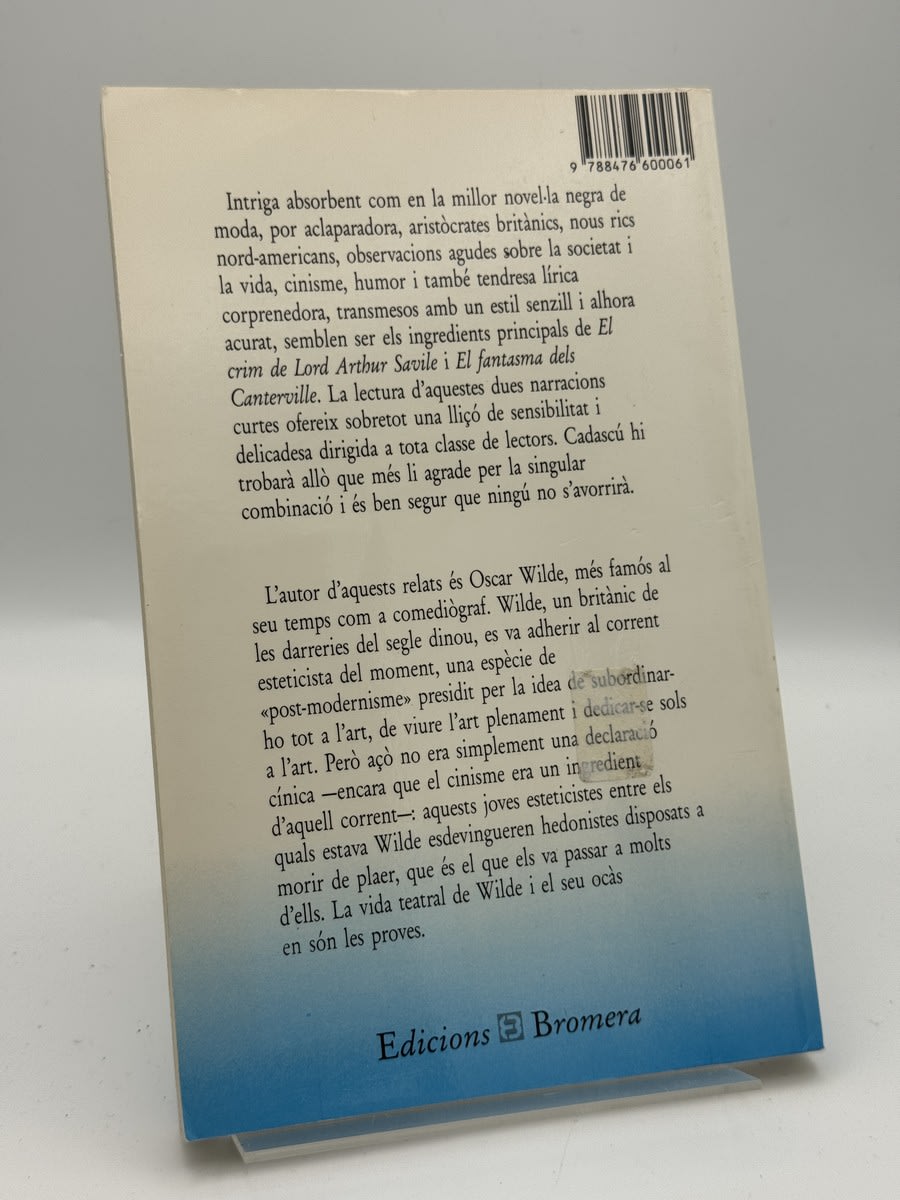 El crim de Lord Arthur Savile / El fantasma dels Canterville - Imagen 4