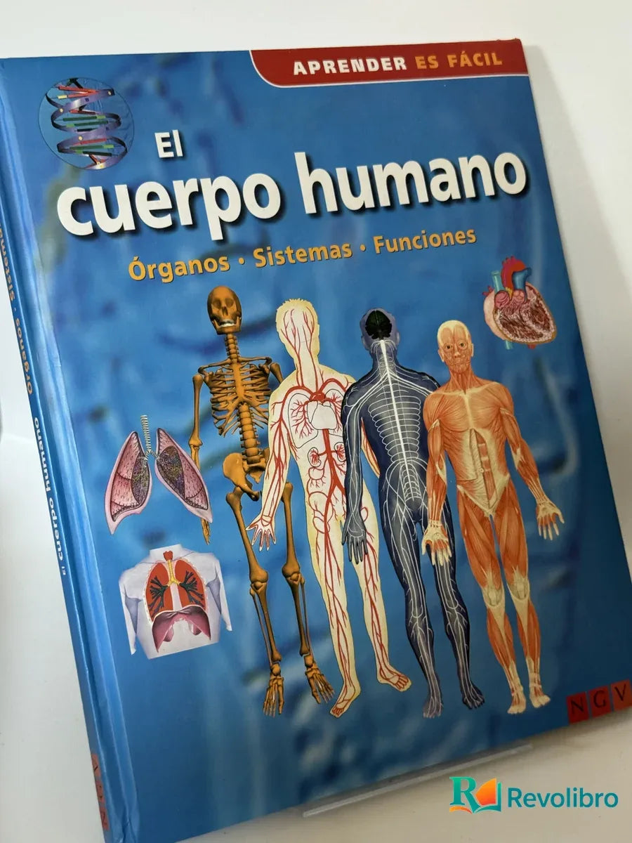 Portada de El cuerpo humano de Anónimo, libro de segunda mano