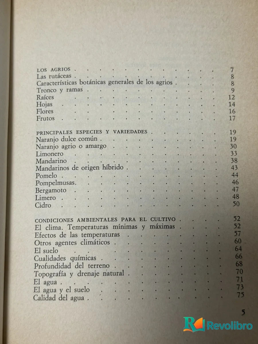 Foto 4 de El Cultivo Moderno del Naranjo Limonero y Otros Agrios de Santiago Medina, libro de segunda mano