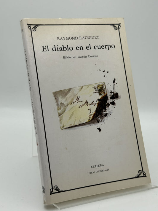 El Diablo En El Cuerpo - Raymond Radiguet - Portada