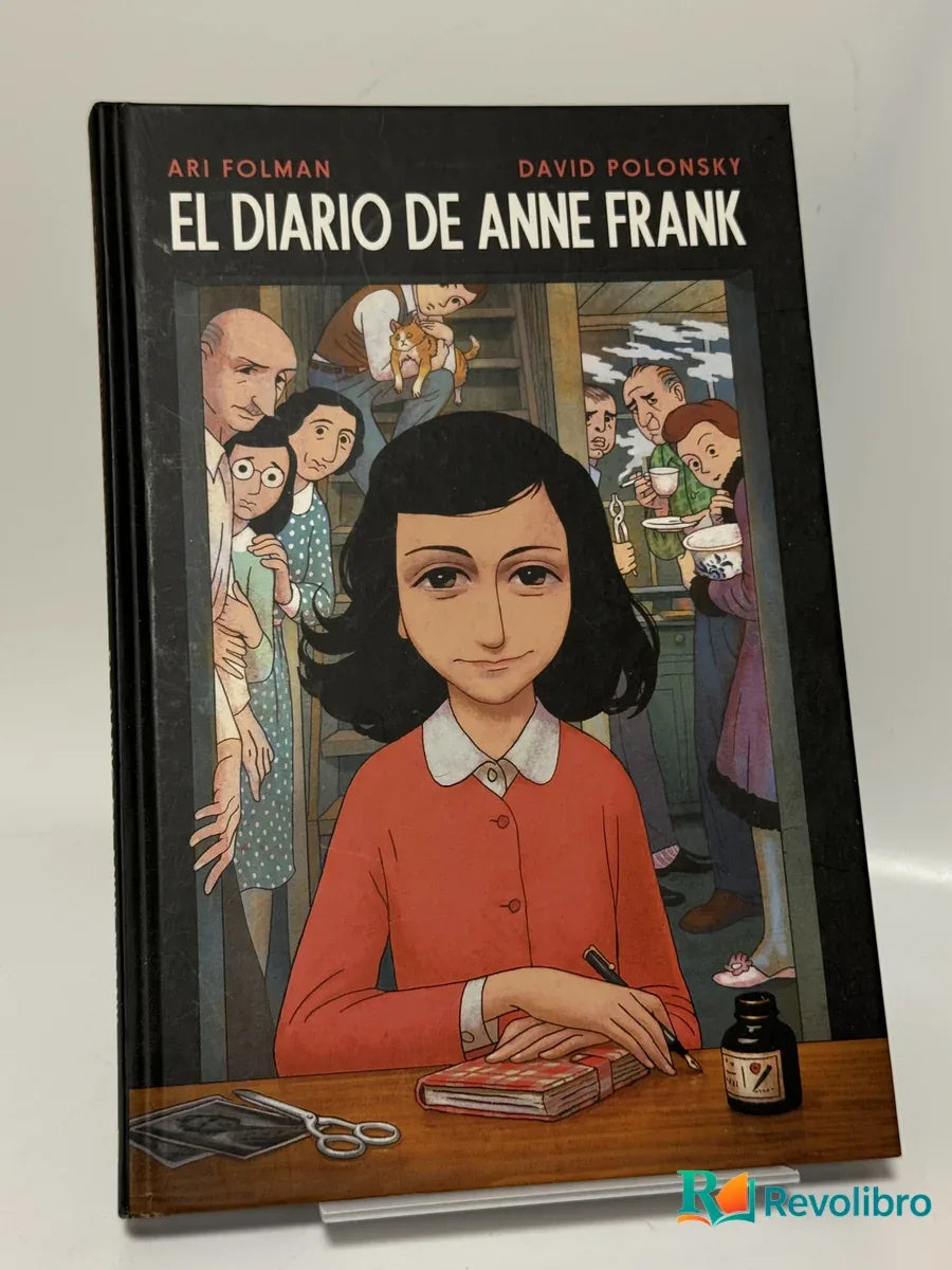 Portada de El diario de Anne Frank de Anne Frank, libro de segunda mano