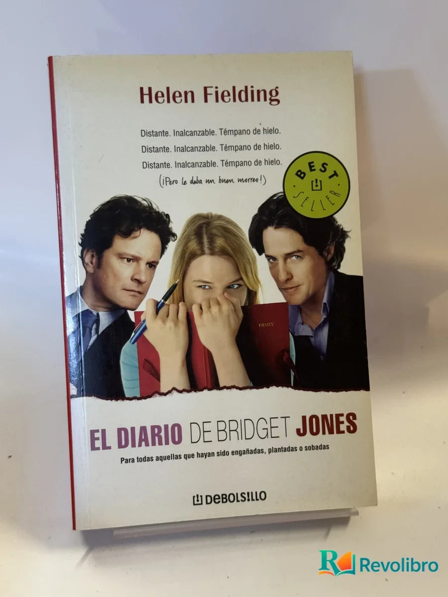 Portada de El diario de Bridget Jones de Helen Fielding, libro de segunda mano