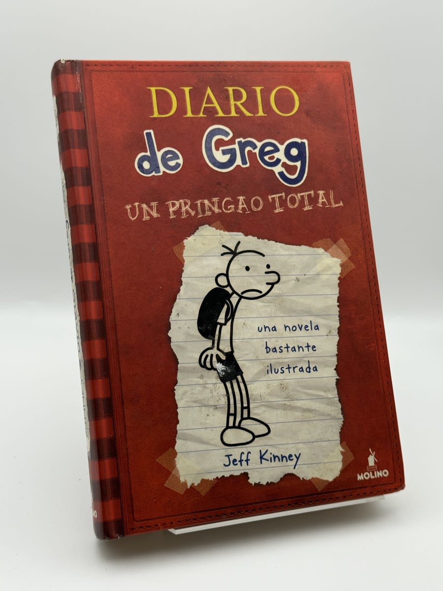 Portada de Diario de Greg: Un pringao total de Jeff Kinney, libro de segunda mano